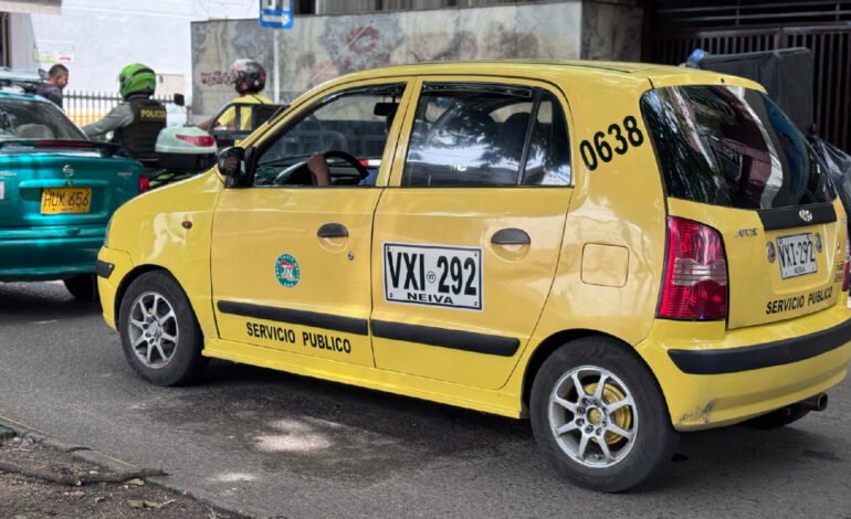 Neiva presenta nuevas tarifas para el servicio de taxi