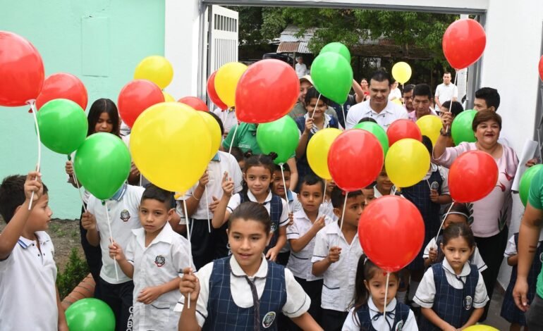 Con la gestión del Alcalde Germán Casagua, se transforma la escuela El Venado en un espacio digno para aprender