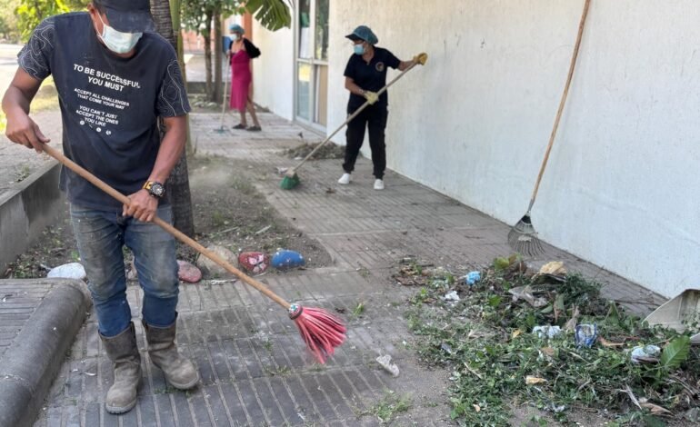 Alcaldía de Neiva y comunidad lideran intervención en la Casa de la Cultura de la comuna Nueve