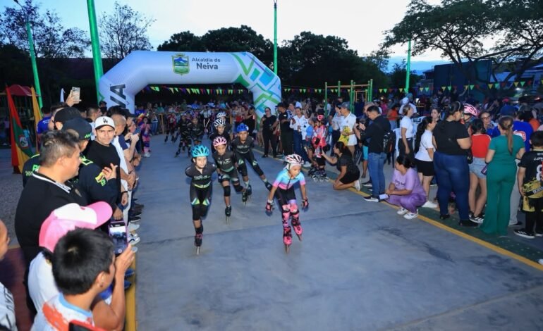 Comuna 10 estrena escenario deportivo en Neiva
